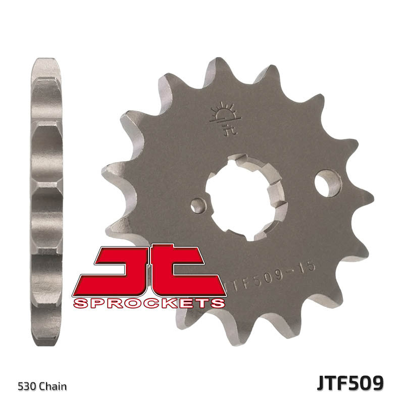 Piñón JT SPROCKETS acero estándar 509 - Paso 520 JT SPROCKETS JTF509.15
