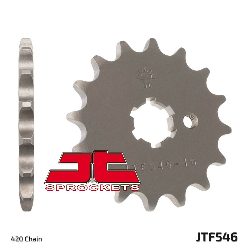 Piñón JT SPROCKETS acero estándar 546 - Paso 420 JT SPROCKETS JTF546.12