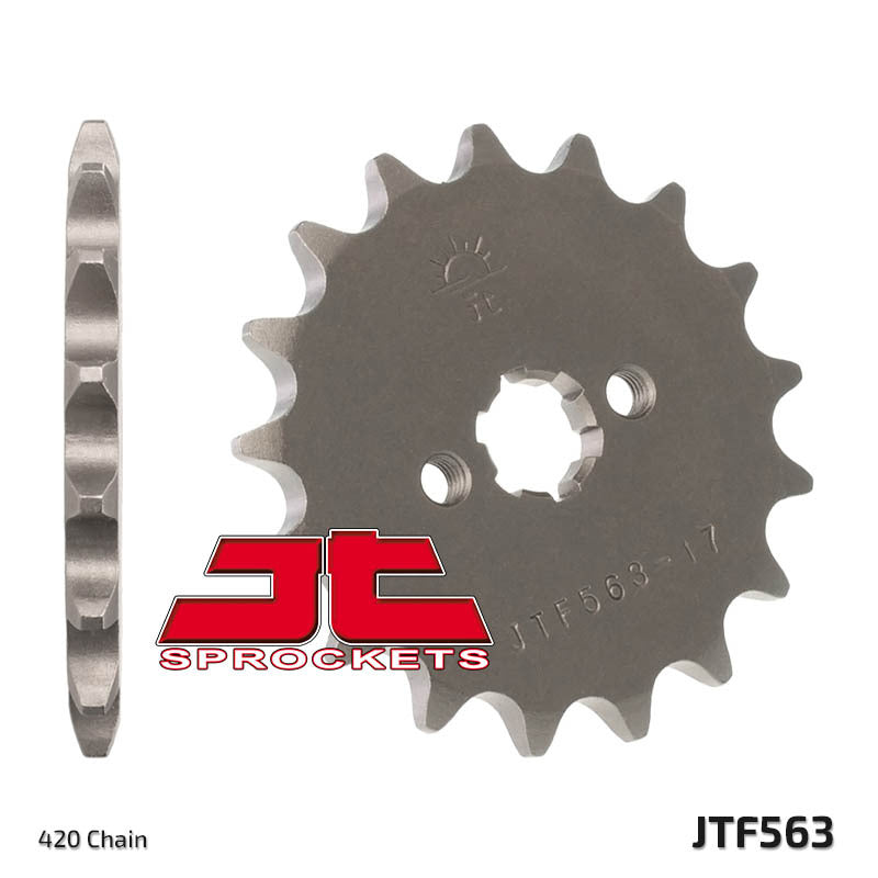 Piñón JT SPROCKETS acero estándar 563 - Paso 420 JT SPROCKETS JTF563.12