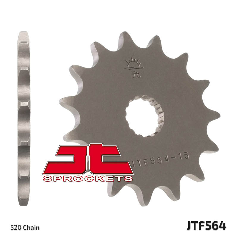 Piñón JT SPROCKETS acero estándar 564 - Paso 520 JT SPROCKETS JTF564.14