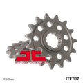 Piñón JT SPROCKETS acero estándar 707 - Paso 520 JT SPROCKETS JTF707.15