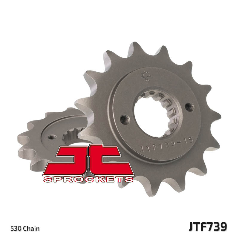 Piñon JT 739 de acero con 15 dientes JT SPROCKETS JTF739.15