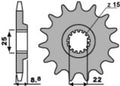 Piñón PBR acero 1248 - 520 PBR 1248.16.18NC