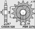 Piñón PBR acero estándar 2276 - Paso 520 PBR 2276.15.18NC