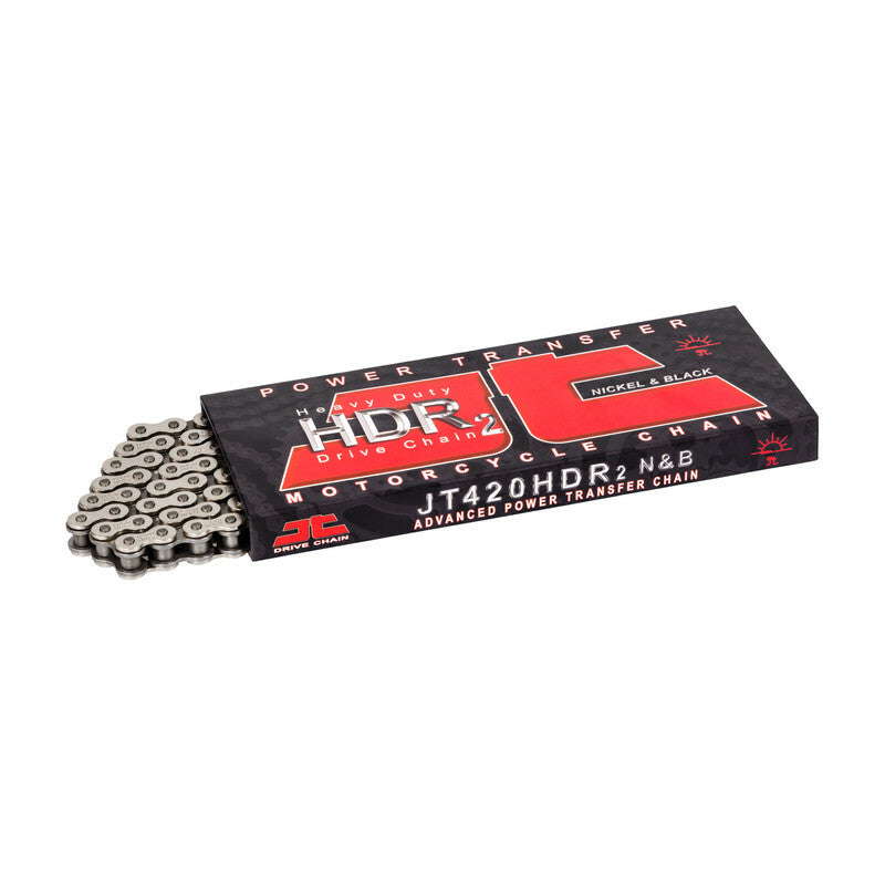 Cadena JT DRIVE CHAIN - Paso 420HDR - Paso 420 JT DRIVE CHAIN JTC420HDR134SL