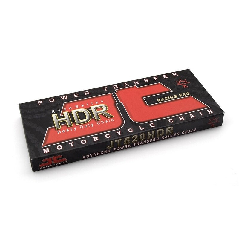 Cadena JT 520HDR con 98 eslabones negro JT DRIVE CHAIN JTC520HDR098SL