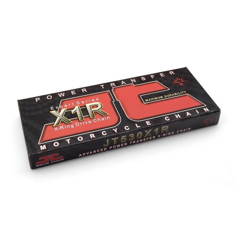 Cadena JT 530X1R con 122 eslabones negro JT DRIVE CHAIN JT530X1R122RL