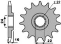 Piñón PBR acero 402 - 520 PBR 402.13.18NC