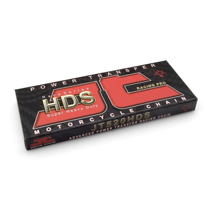Cadena JT 520HDS con 102 eslabones negro JT DRIVE CHAIN JTC520HDS102SL