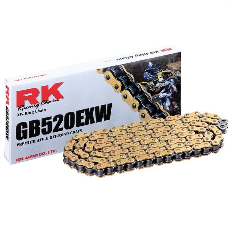 Cadena RK GB520EXW con 114 eslabones oro RK GB520EXW-114