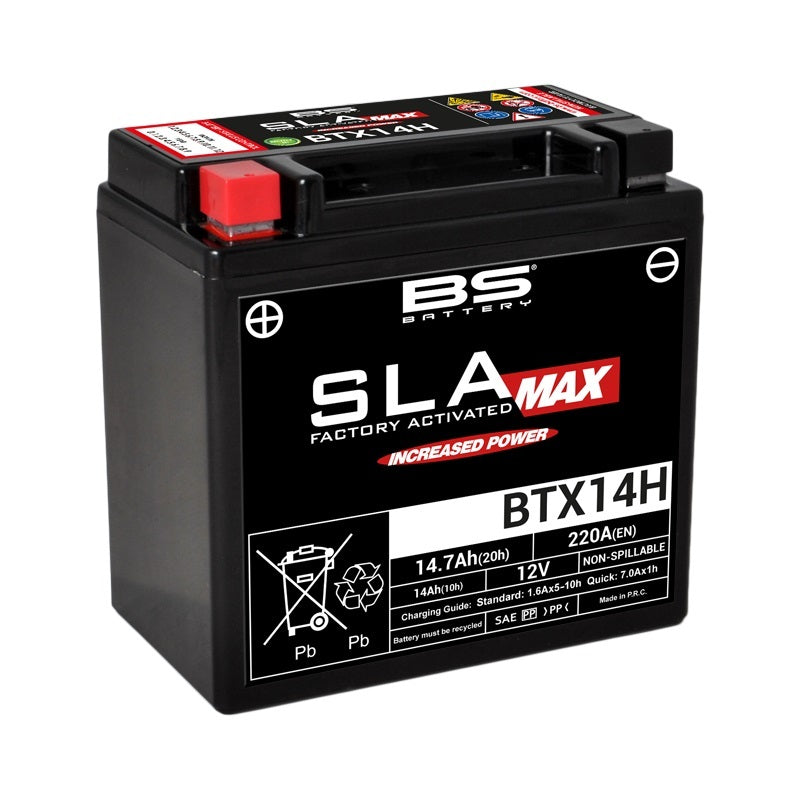 Batería BS BATTERY SLA MAX BTX14H (FA) BS BATTERY 300887
