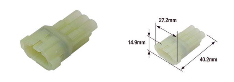 Bolsa de 10 conectores hembra hermético TOURMAX tipo 090 (FRSH) TOURMAX ETP-105