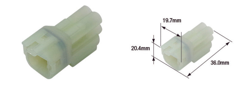 Bolsa de 5 conectores hembra hermético TOURMAX tipo 090 (FRSH) TOURMAX ETP-107