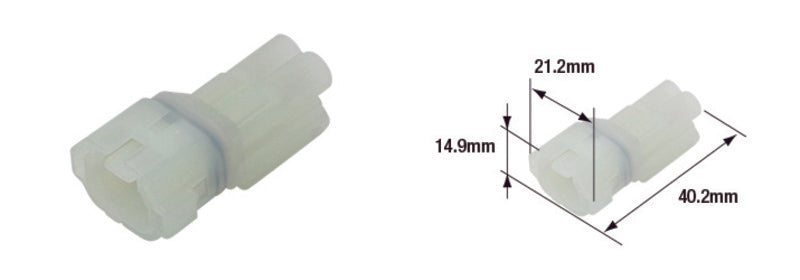 Bolsa de 10 conectores hembra hermético TOURMAX tipo 090 (FRSH) TOURMAX ETP-44