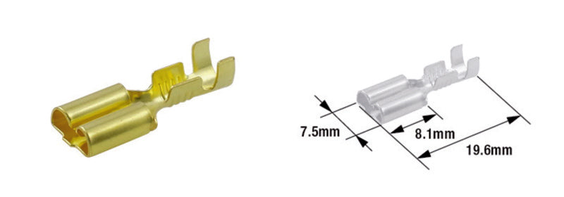 Terminal de cable hembra TOURMAX tipo 250 TOURMAX ETP-31
