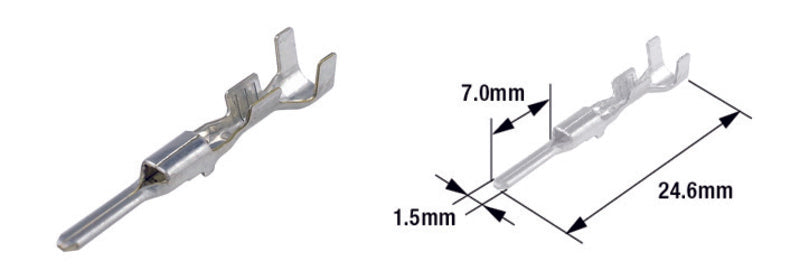 Bolsa de 50 conectores macho hermético TOURMAX tipo 060 (FRM) TOURMAX ETP-69
