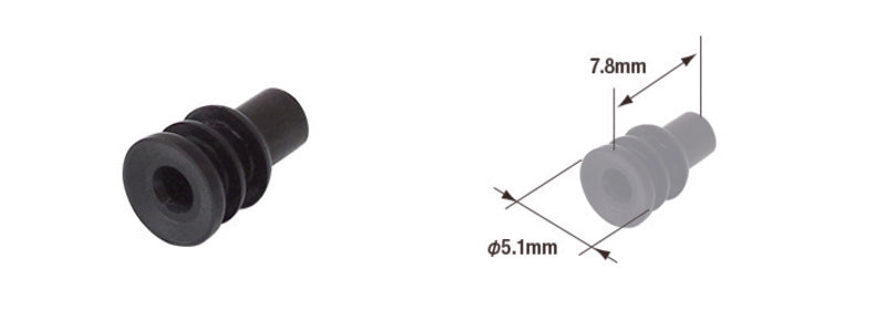 Junta hermética para conector TOURMAX tipo 070 (FRA) TOURMAX ETP-68