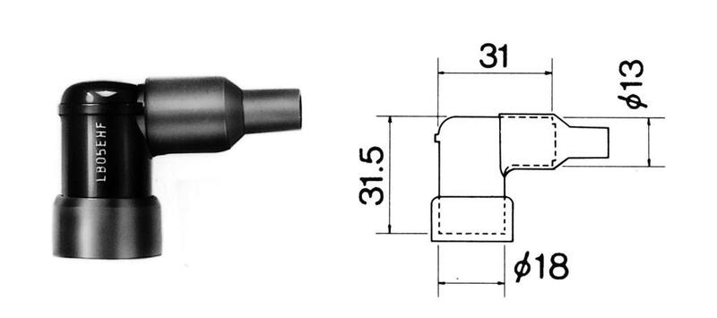 Pipa Bujía NGK LB10EHAK NGK 8719