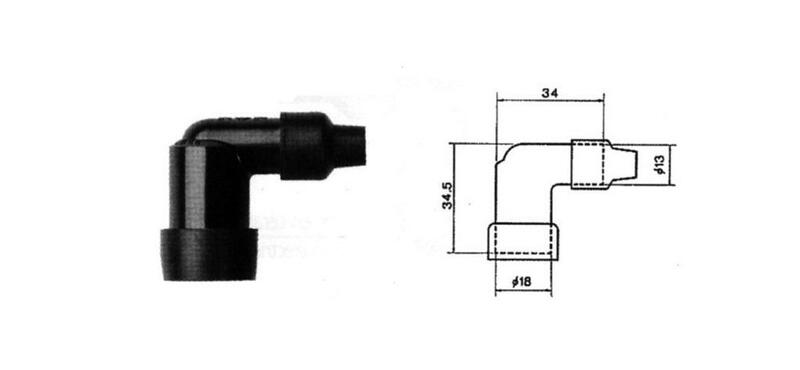 Pipa Bujía NGK LZEH NGK 8760