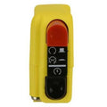 Botón on/off con arranque 9A Domino amarillo 0416AB.9A DOMINO 0416AB.9A.04-00