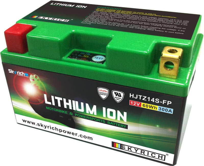 Bateria de litio Skyrich LITZ14S (Con indicador de carga) SKYRICH HJTZ14S-FP
