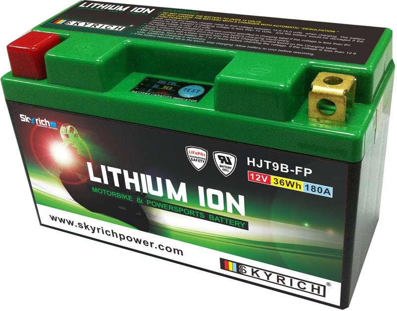 Bateria de litio Skyrich LIT9B (Con indicador de carga) SKYRICH HJT9B-FP
