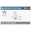 Caja de 10 lámparas OSRAM 7504 OSRAM 7504