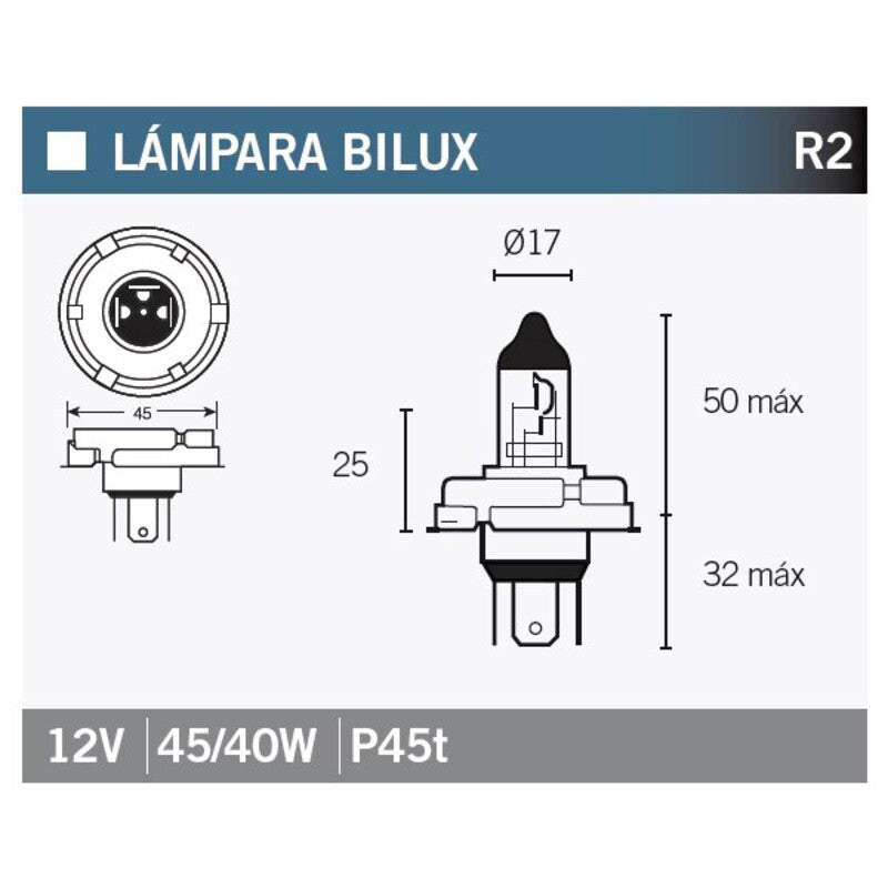 Lámpara OSRAM 64183 R2 OSRAM 64183