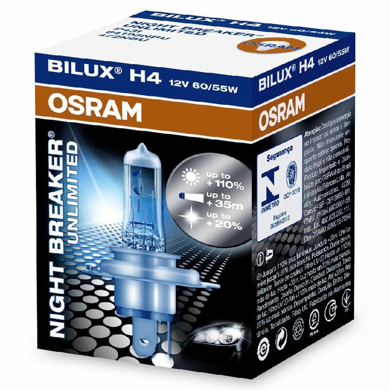 Lampara OSRAM H4 Night Breaker Laser OSRAM 64193NL-01B