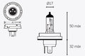 LAMPARA HALOGENA H5 TECNIUM 14640