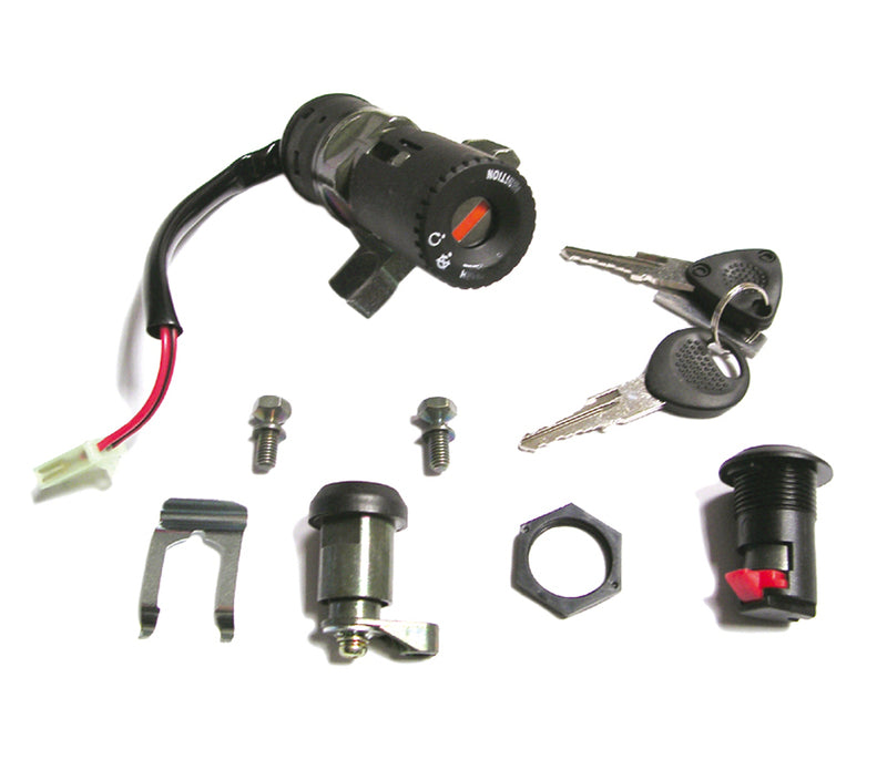 Juego cerraduras SH 125/150 01- V PARTS 6551