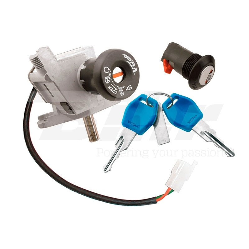 Juego cerraduras Aprilia Scarabeo125/150 V PARTS 6563