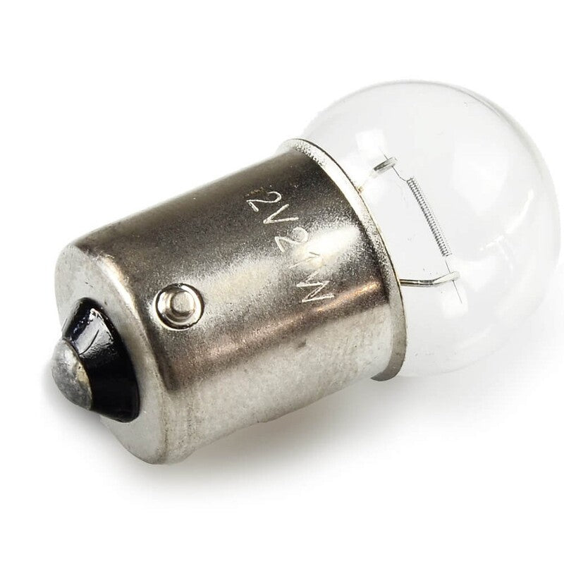 Caja de 10 lámparas G18 BA15S 12V21W Blanca V PARTS HHMG1808CL