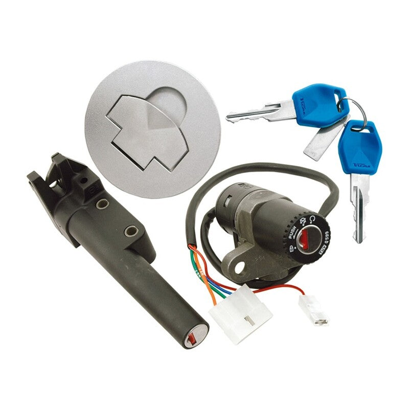 Juego cerraduras Aprilia RS 125 (92-98), Pegaso 650 (92-96) TECNIUM 8102512