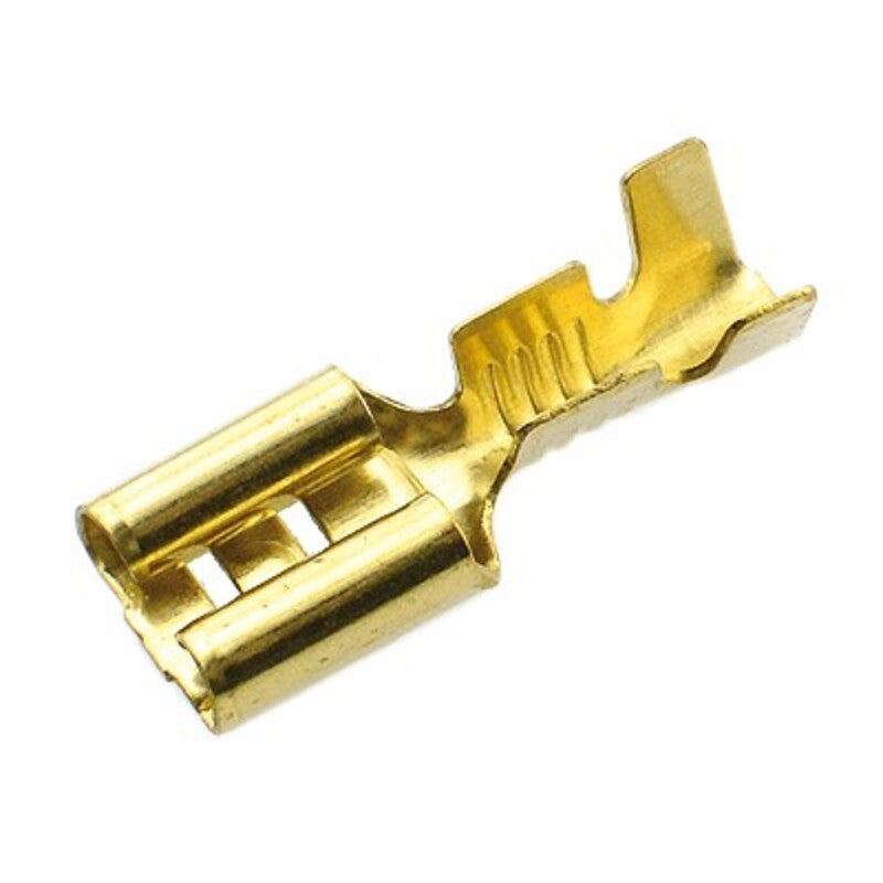 Bolsa de 10 terminales eléctricos faston hembra V PARTS H123 HEMBRA