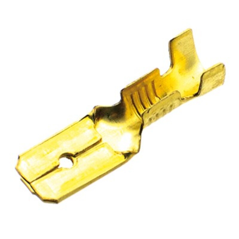 Bolsa de 10 terminales eléctricos faston macho V PARTS H123 MACHO