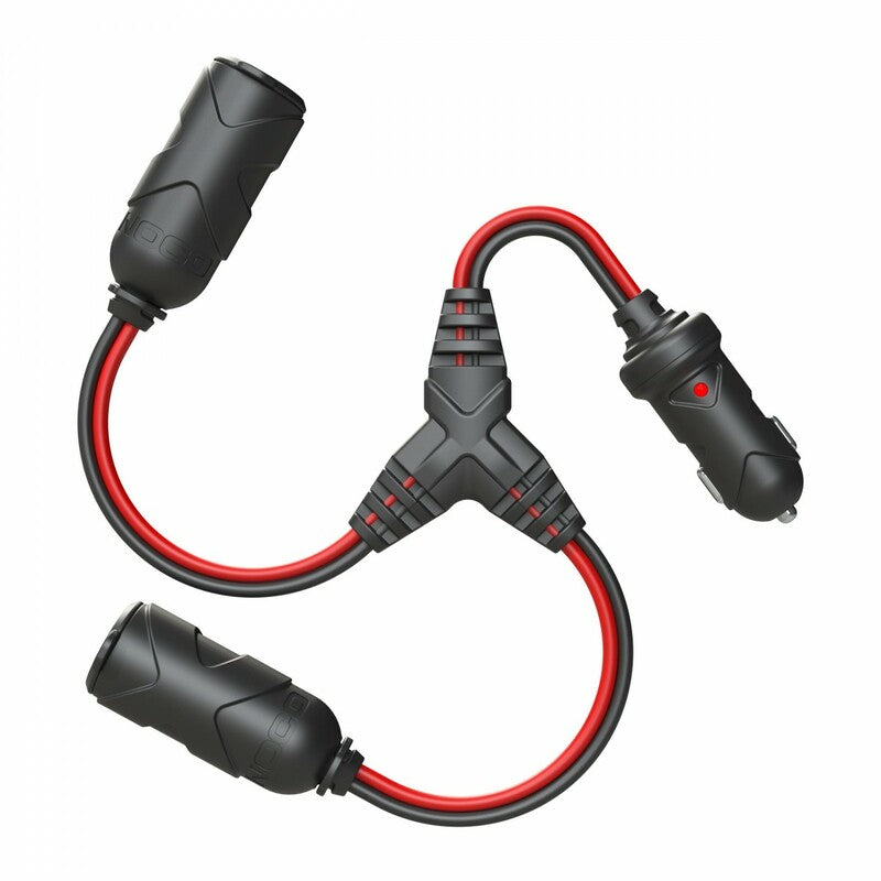 Adaptador de divisor de cable dos vías para enchufe de 12 V NOCO GC020