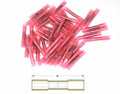 Conector punta-punta termorretráctil BIHR Ø0,5/1,5mm² - 50uds transparente rojo BIHR BHT1