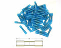 Conector punta-punta termorretráctil BIHR Ø1,5/2,5mm² - 50uds transparente azul BIHR BHT2