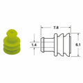 Junta silicona generico BIHR Ø1,4mm amarillo BIHR 7001A0043
