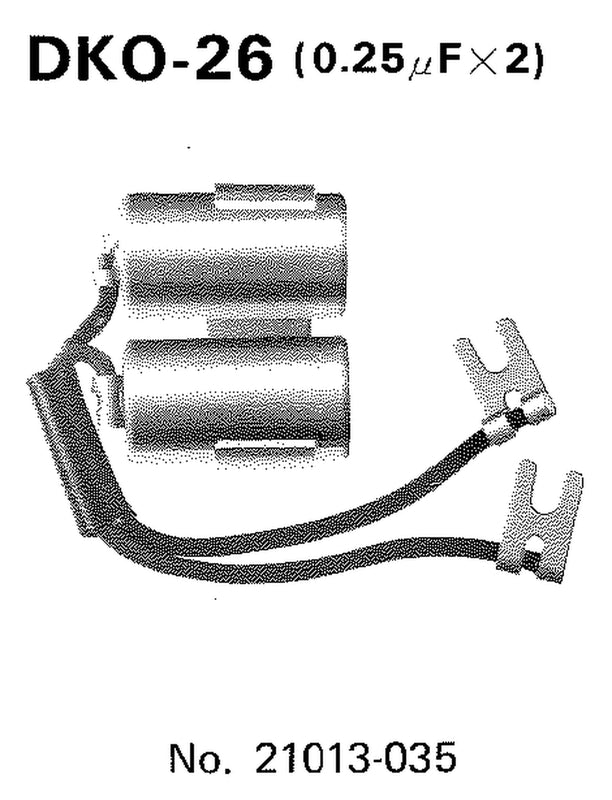 Condensador Tourmax TOURMAX DKO-26
