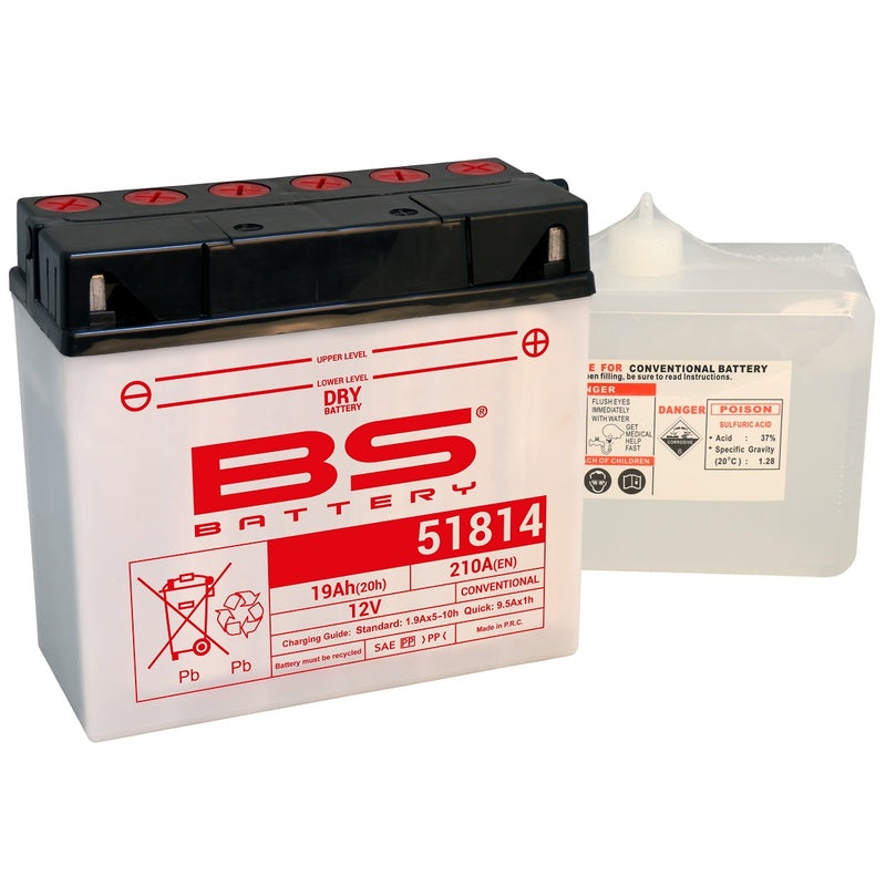 Batería BS BATTERY 51814 BS BATTERY 310545