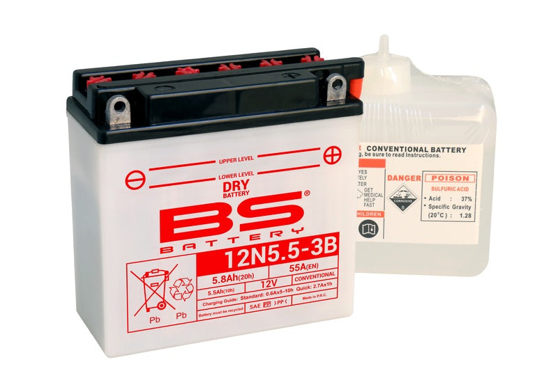 Batería BS BATTERY 12N5.5-3B BS BATTERY 310529