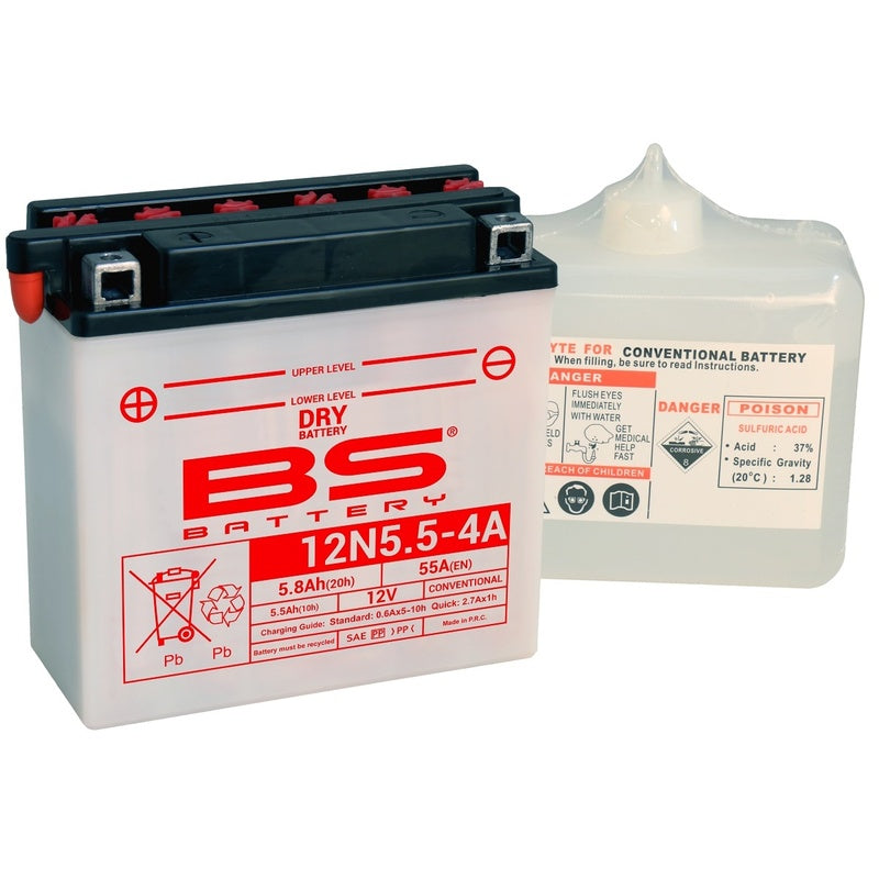 Batería BS BATTERY 12N5.5-4A BS BATTERY 310530
