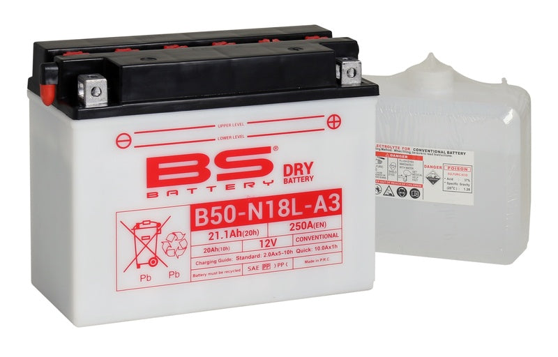 Batería BS BATTERY B50-N18L-A3 BS BATTERY 310548
