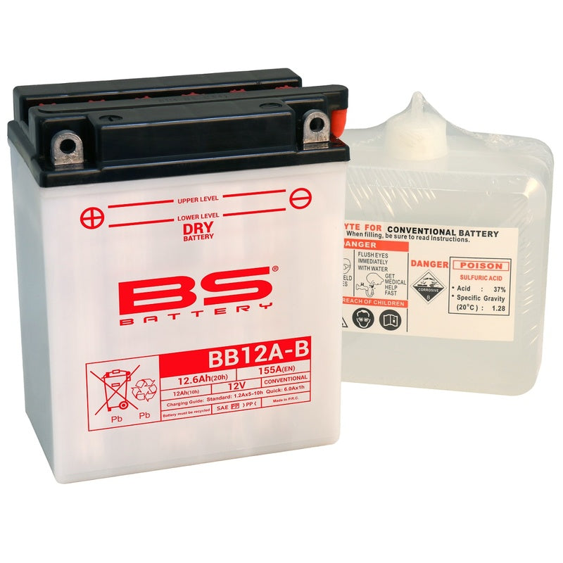 Batería BS BATTERY YB12A-B BS BATTERY 310562