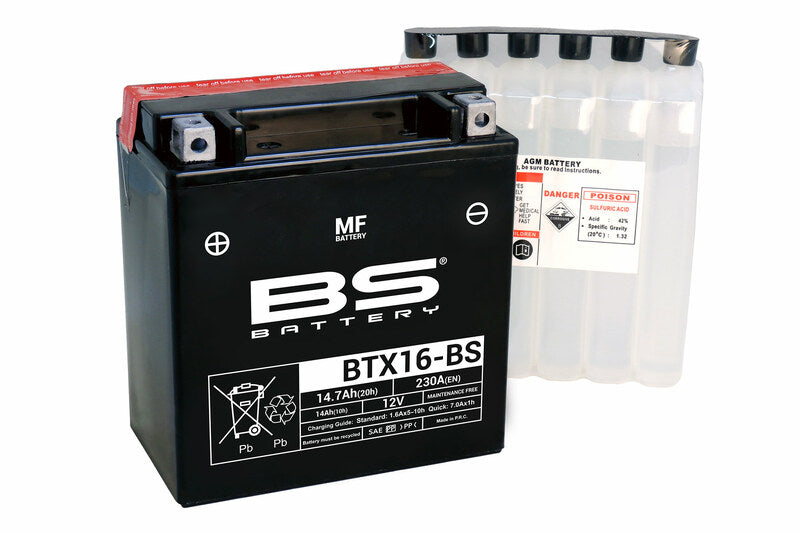 Batería BS BATTERY BTX16-BS BS BATTERY 300609