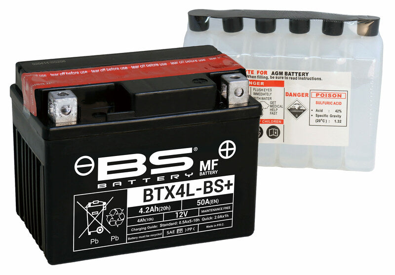 Batería BS BATTERY BTX4L-BS BS BATTERY 300617
