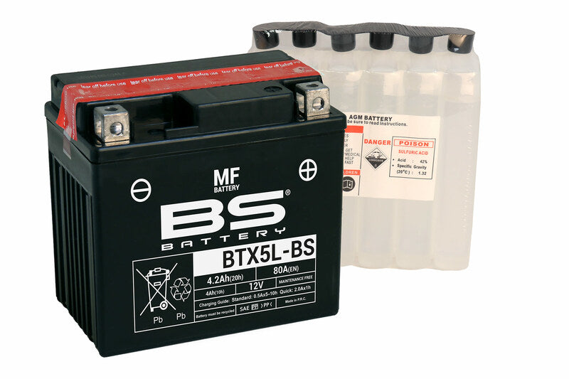 Batería BS BATTERY BTX5L-BS BS BATTERY 300618