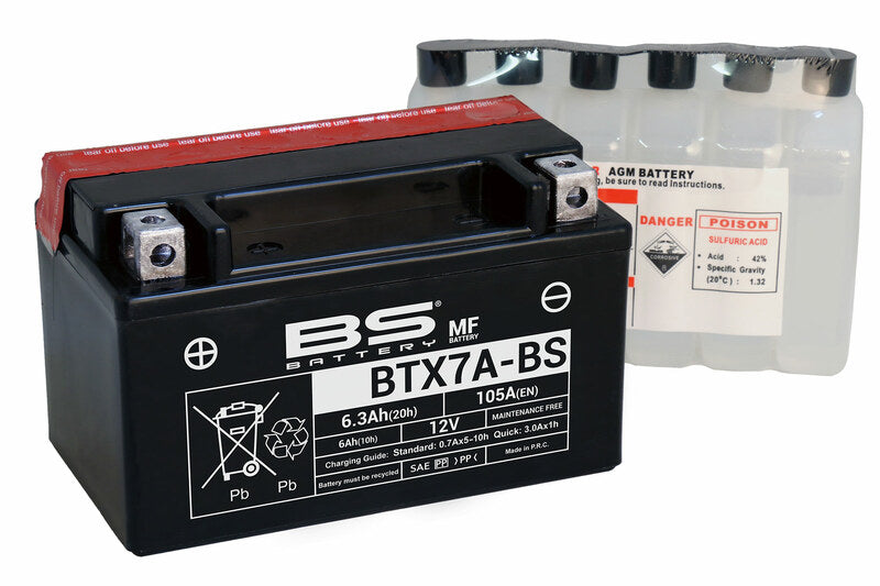 Batería BS BATTERY BTX7A-BS BS BATTERY 300619